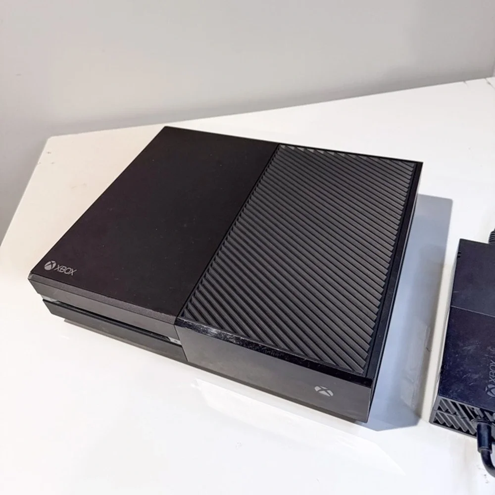 Xbox One Black Console Model 1540 - Cleaned, Tested & Working